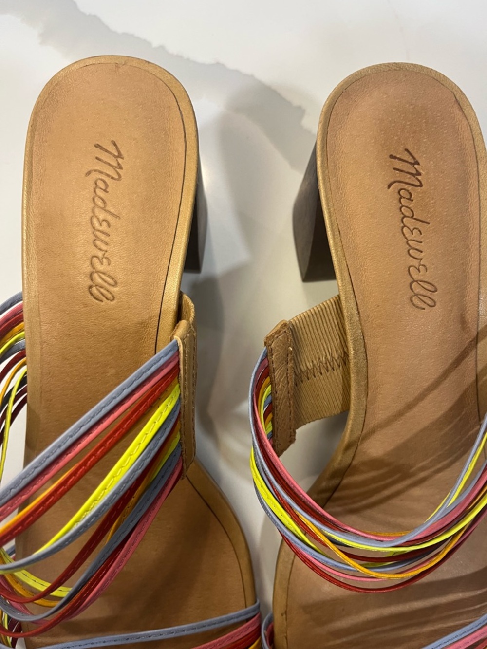 NWOT Madewell The Meg Sandal in Leather Size 9 - Picture 3 of 7
